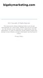 Mobile Screenshot of bigskymarketing.com